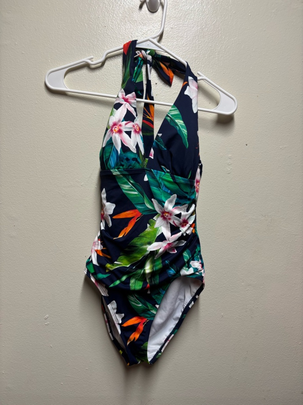 Lauren Ralph Lauren tummy control tropical print one piece size 6 - Picture 2 of 8